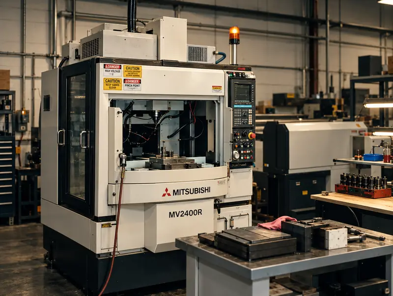 Mitsubishi MV2400R Wire EDM at Micro Tool Engineering